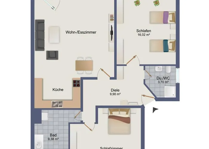 Pottapartments - 2 Bedroom - Ideal Fuer Familien Oder Geschaeftsreisende Appartamento *